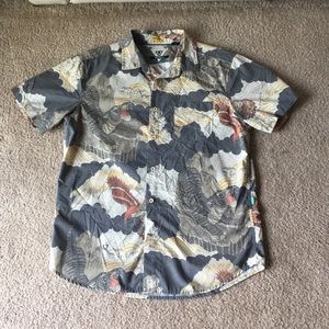 Vissla Sundalands Hoffman Design Button Up Shirt
